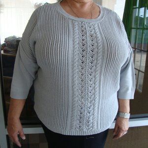 a.n.a sweater size 3X